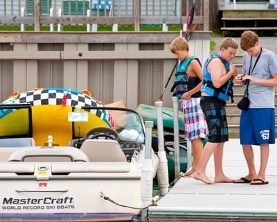 Lake Morey Ski Boat Charter