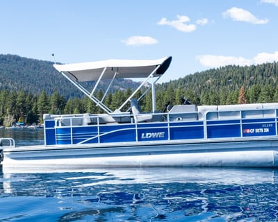 Lake Tahoe Sunset Pontoon Charter