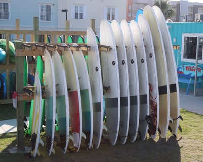 5'6" Surfboard Rental in Carolina Beach