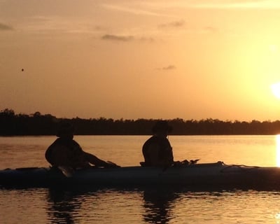 Sunset Guided Kayak Tour of Tarpon Bay
