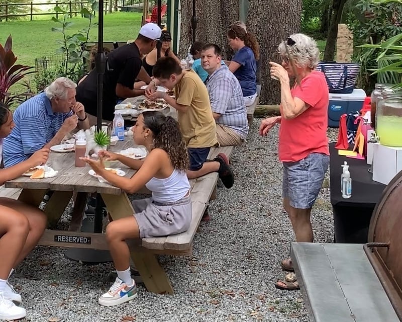 Private Lakefront BBQ Group Party in Tavares