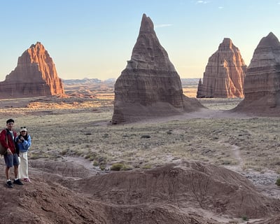 Guided Tour of Capitol Reef's Temples of the Sun & Moon