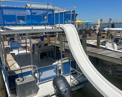 Ride a 26' Double-Decker Pontoon in Fort Myers Beach