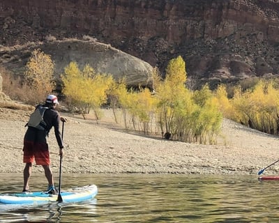 Guided Desert Kayaking & SUP Tour in Hurricane UT