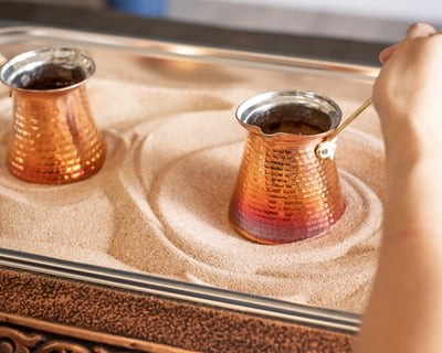 Hot Sand Turkish Coffee Class in NYC