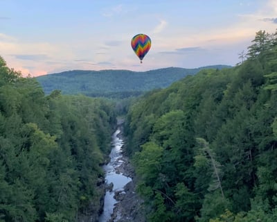 Sunrise Hot Air Balloon Ride in Hartford, Vermont