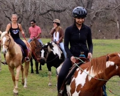 Guided Horsemanship Trail Ride in Lockhart