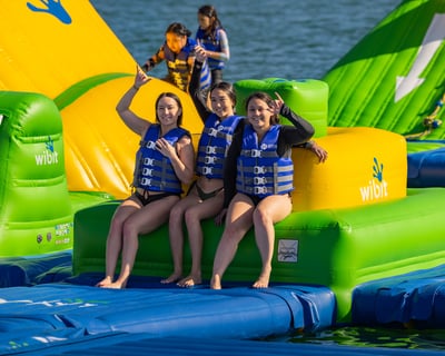 Climb & Splash Through 20+ Floating Challenges