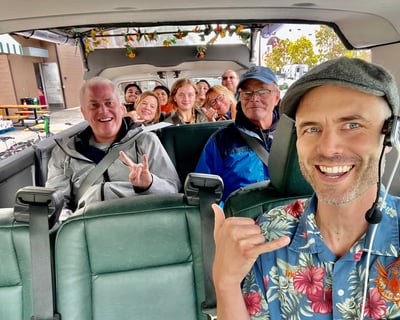 Explore San Francisco Highlights in an Open-Sided Van