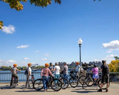Bike Downtown, Old Montréal & Waterfront Highlights