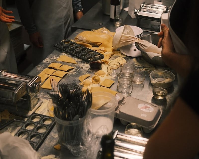 Italian Cooking Class & Wine in Somerville