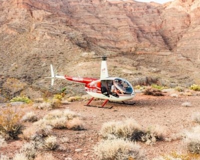 Take a Doors-Off Helicopter Ride Over Red Rock & Strip
