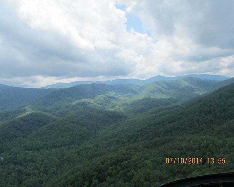 Wears Valley Helicopter Tour From Sevierville