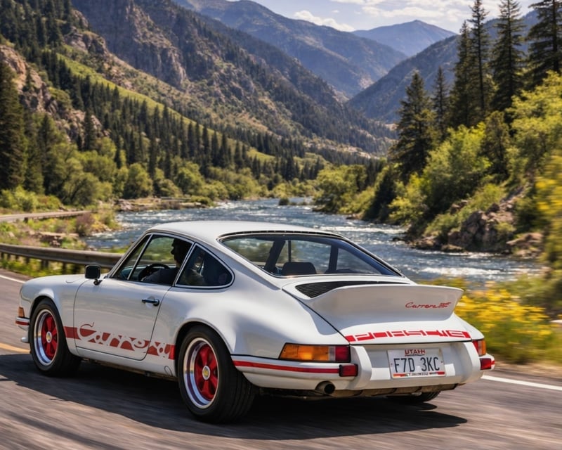 Private Classic Car Tour in Blacksmith Fork Canyon