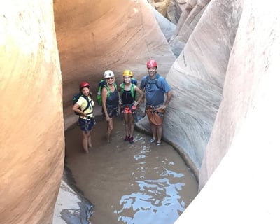 Family Canyoneering Tour in Moab