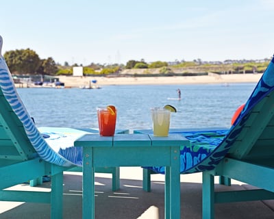 Private Beach Cabana Rental in Newport Beach