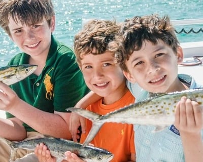 Kids Fishing Charter in Destin Harbor and Bay