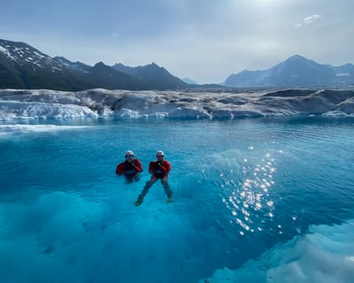 Glacier Swim and Hike Adventure