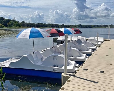 Pedal Boat Rental in Weirsdale