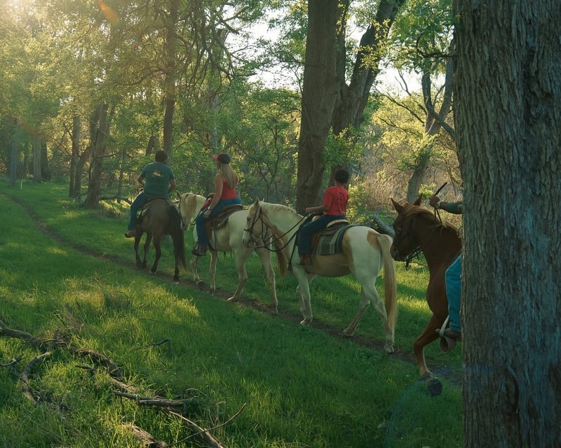 Guided Brazos River Trail Ride in Cameron Park, Waco