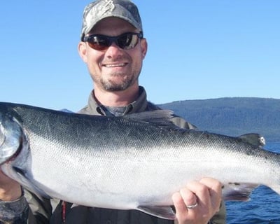 Private Salmon Fishing Charter in Juneau