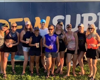 Women's Water Sport Class at Meadowmere Park