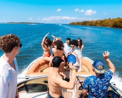 4-Hour Tampa Bay Island-Hopping Party Boat Charter