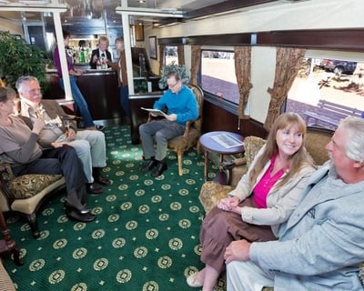 Luxury Dome Train Ride to Grand Canyon From Williams