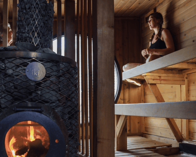 Private Wood-Fired Sauna Session in Stevens Point