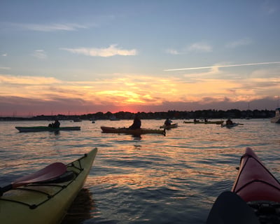 Sunset Guided Kayak & Paddleboard Tour in Salem