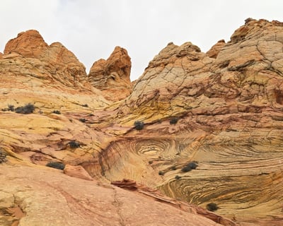 Private South Coyote Buttes Hiking Tour in Vermilion Cliffs