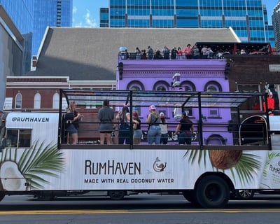 Nashville Bar Hopping Bus with Onboard Bartender