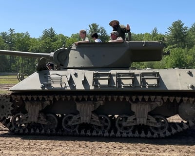 M36 Jackson WWII Tank Ride Experience