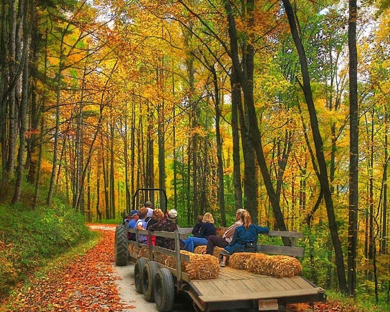Scenic Mountain Hayride at Mountain Lake Lodge