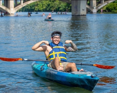 Guided 2-Hour Kayak Tour to Barton Springs in Austin