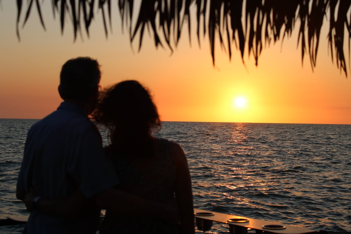 Siesta Key Sunset Tiki Boat Cruise with Dolphins