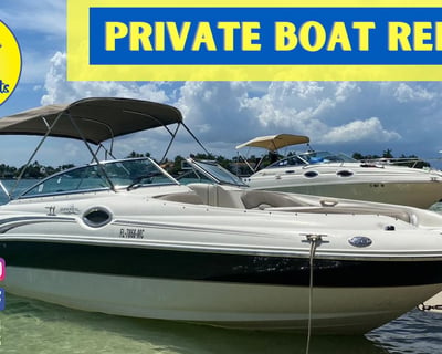 Miami Sandbar Private Boat Charter