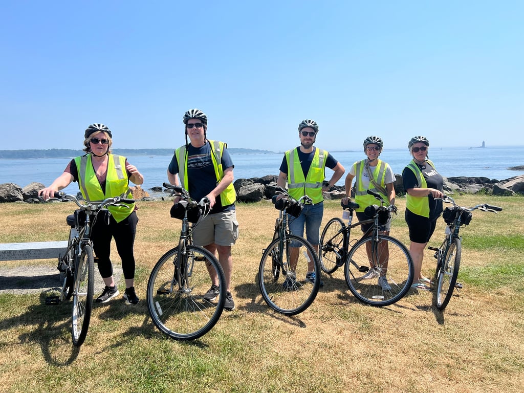17 Mile Coastal E-Bike Tour in Portsmouth NH