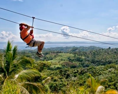 Samaná 10-Zip Line Guided Tour