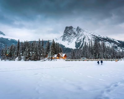 Explore Yoho & Kootenay Winter Day Tour From Banff