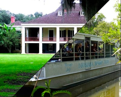 Destrehan Plantation & Covered Swamp Boat Tour