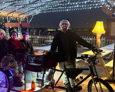 Nights of Lights Pedicab Tour in Saint Augustine