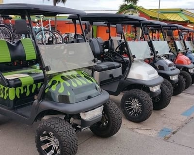 4-Seater Golf Cart Rental in Panama City Beach