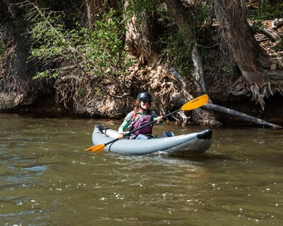 Guided 2-Mile Inflatable Kayak Tour in Buena Vista