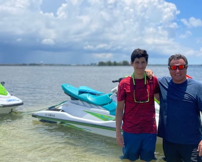 Clearwater Dolphin Jet Ski Tour & Island Stop