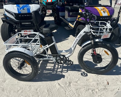 Stable Electric Trike Rental in Fort Myers Beach