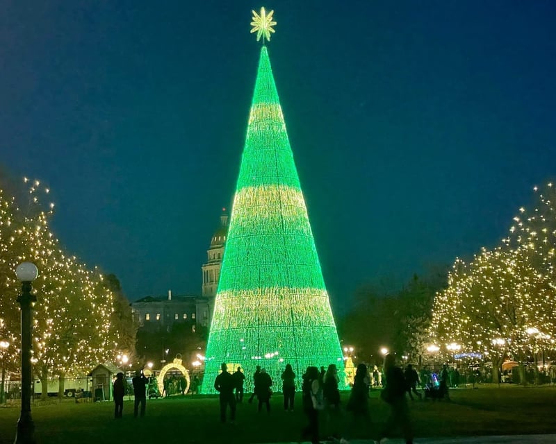 Holiday Lights & History Walking Tour in Denver