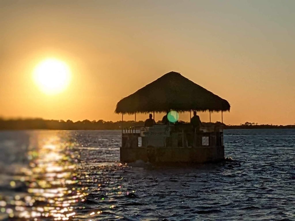 Tiki Boat Sunset Cruise on the Emerald Coast