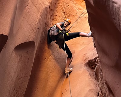 Canyoneer Bluejohn Canyon From Hanksville