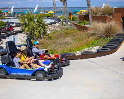 Go-Kart Ride at Pensacola Beach Track